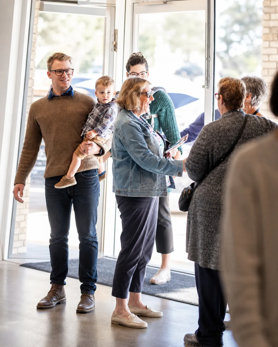 People gathering at OneHope's Moolap Campus