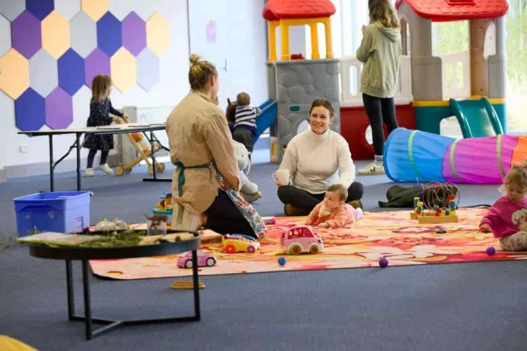 Parents and young children together at OneHope Playgroups
